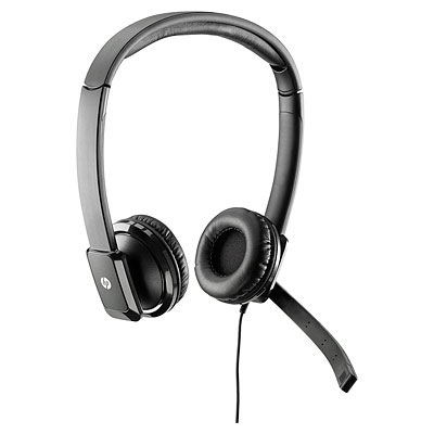 HP QK550AA headphones/headset Wired Head-band Office/Call center Black – image 5