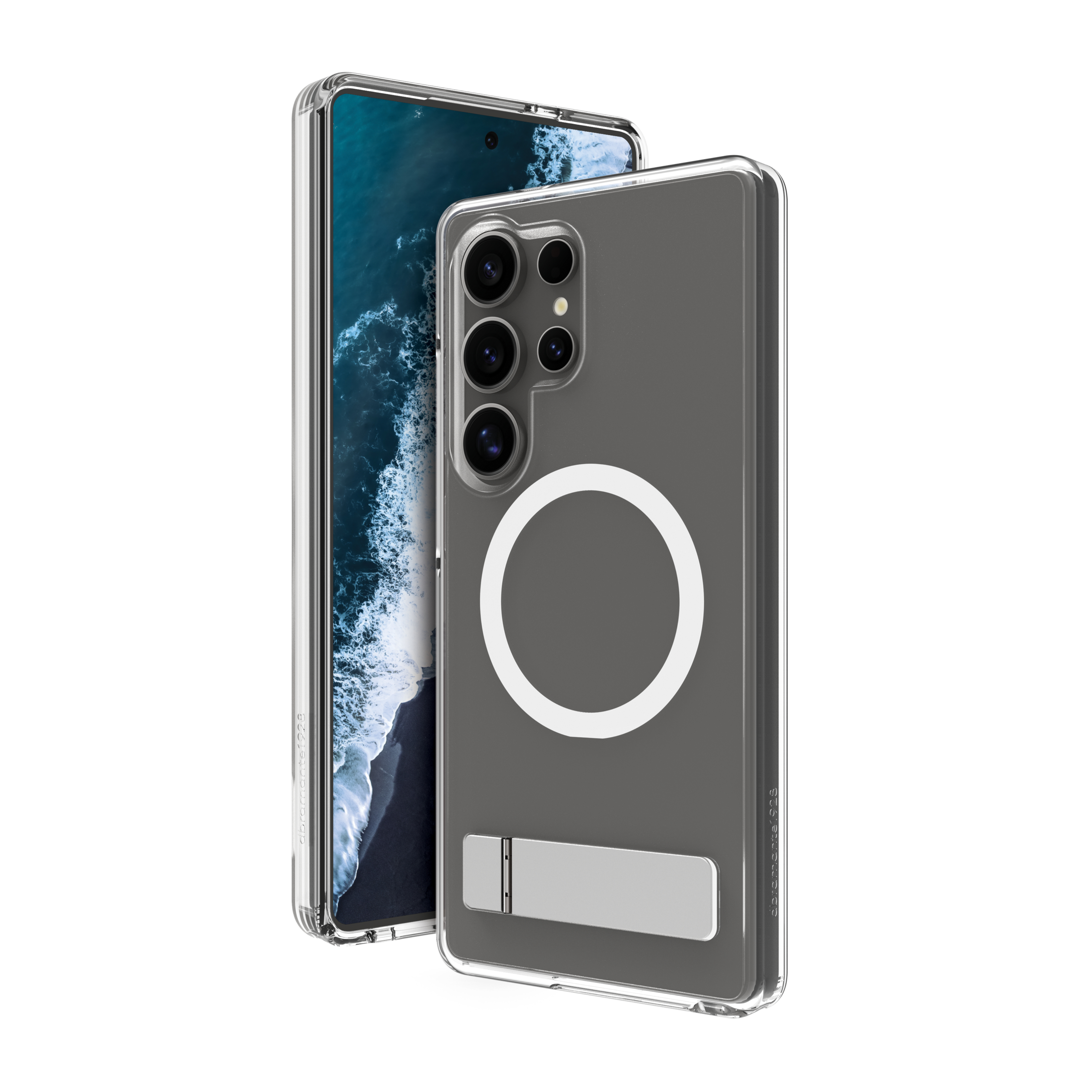 dbramante1928 Iceland Pro Qi2 Kick custodia per cellulare 173 cm (6.8") Cover Trasparente