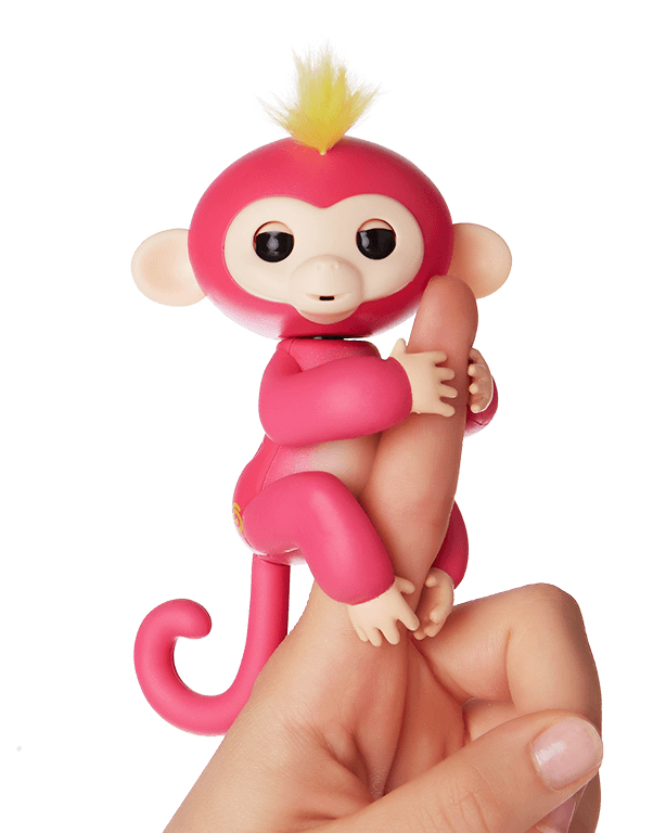 WowWee Fingerlings Monkey - Bella (Pink) 3705 – image 1