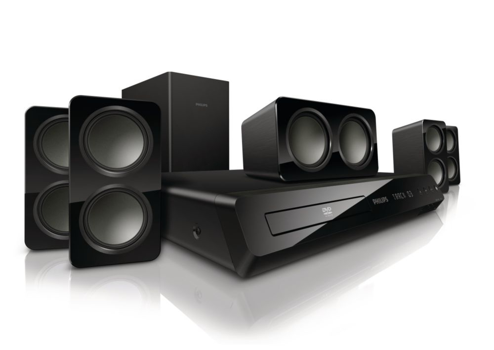 Philips HTS3531/51 home cinema system 5.1 channels – image 1