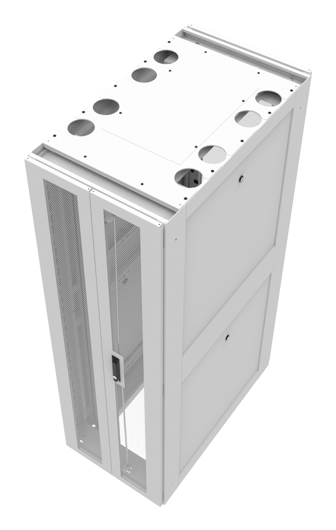 Vertiv GL42UG2EZ-2442-W-MSS rack cabinet 42U Floor mounted rack White – image 2