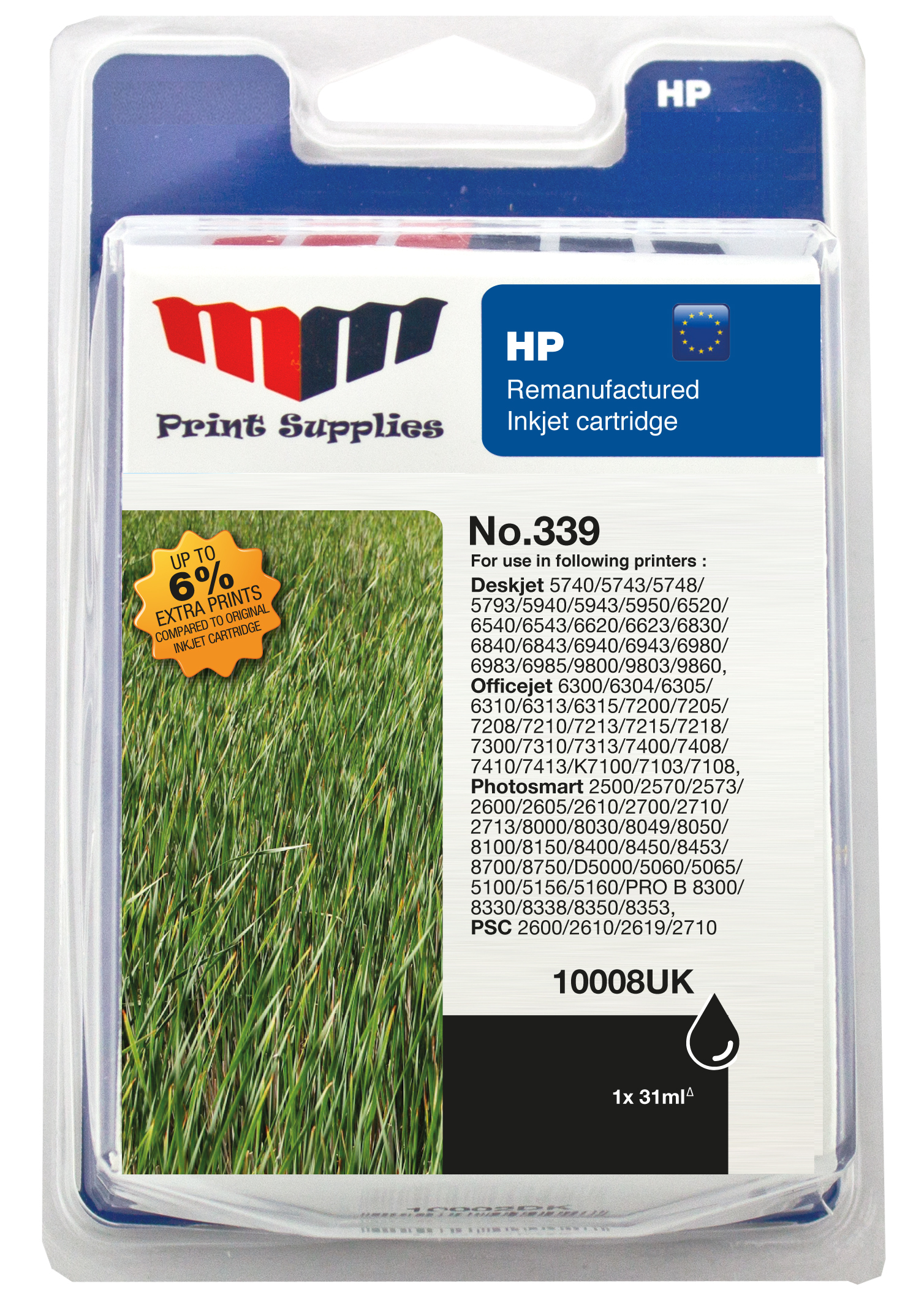 MM 10008UK ink cartridge 1 pc(s) High (XL) Yield Black
