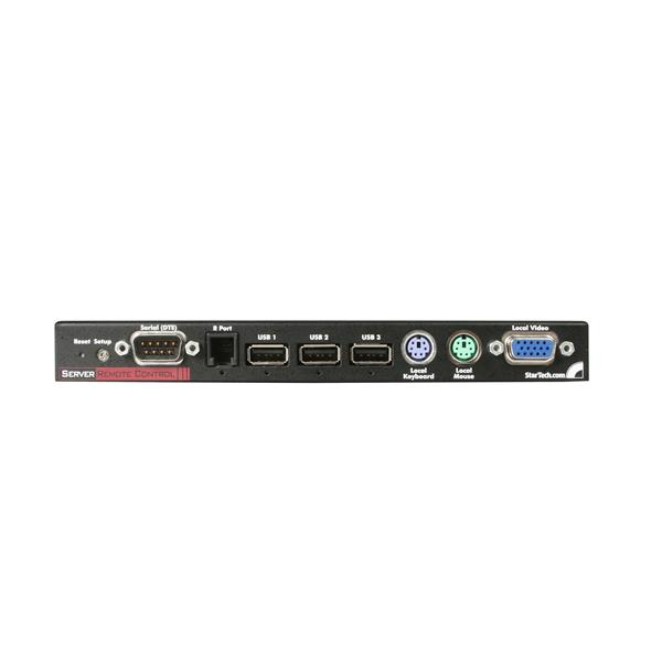 StarTech.com 1 Port USB PS/2 Server Remote Control IP KVM w/Virtual Media & Serial – image 2