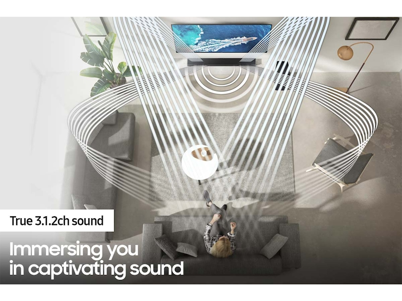 Samsung HW-Q700A/ZA soundbar speaker Black 3.1.2 channels – image 7