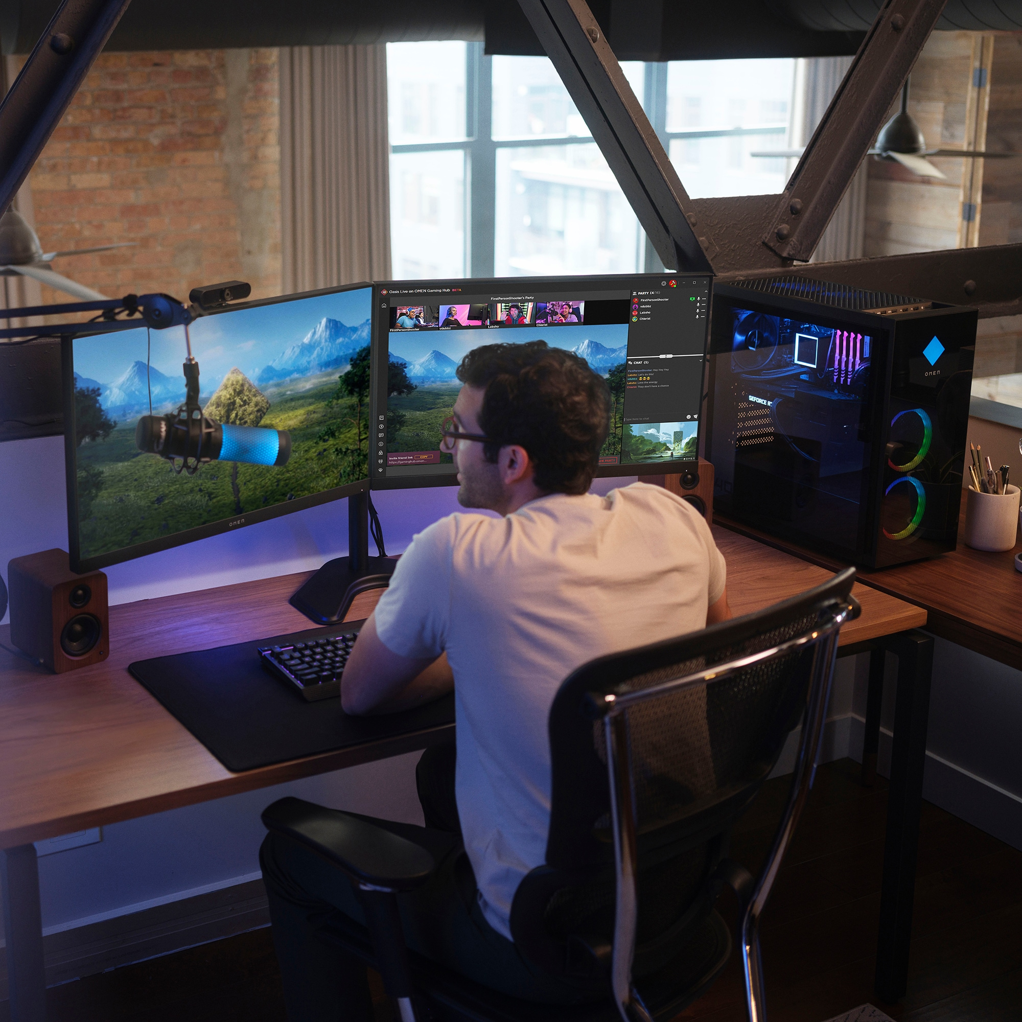HP OMEN 40L GT21-1001na Intel® Core™ i7 i7-13700K 16 GB DDR5-SDRAM 1 TB SSD NVIDIA GeForce RTX 3070 Ti Windows 11 Home Tower PC Liquid cooling system Black – image 5
