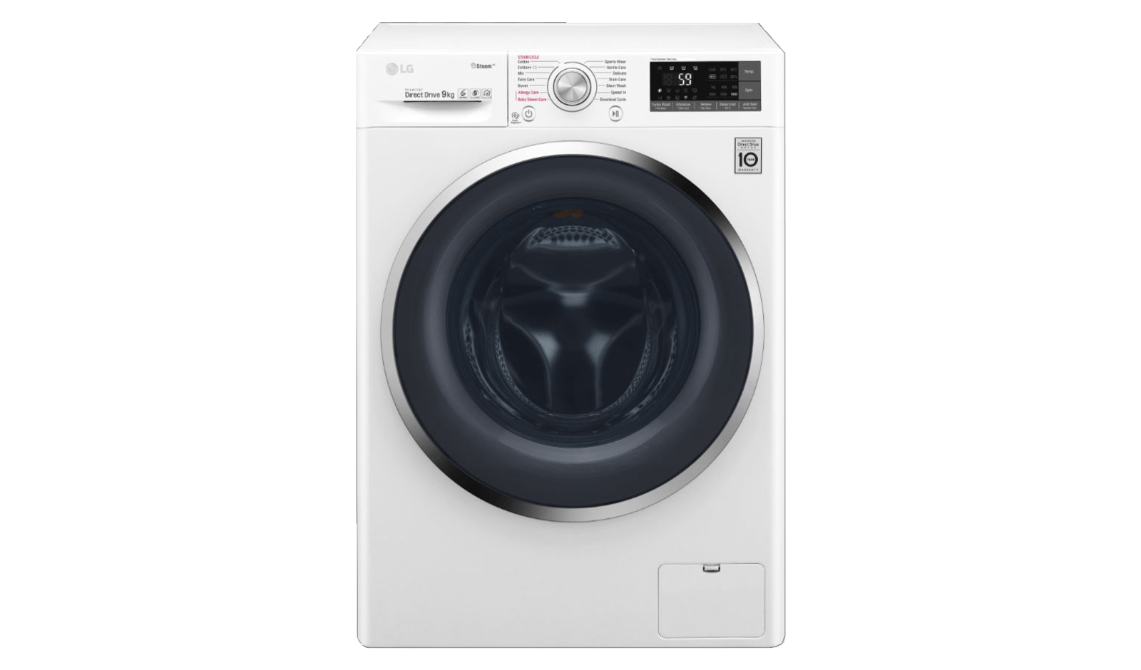 LG F4J7VY2W washing machine Front-load