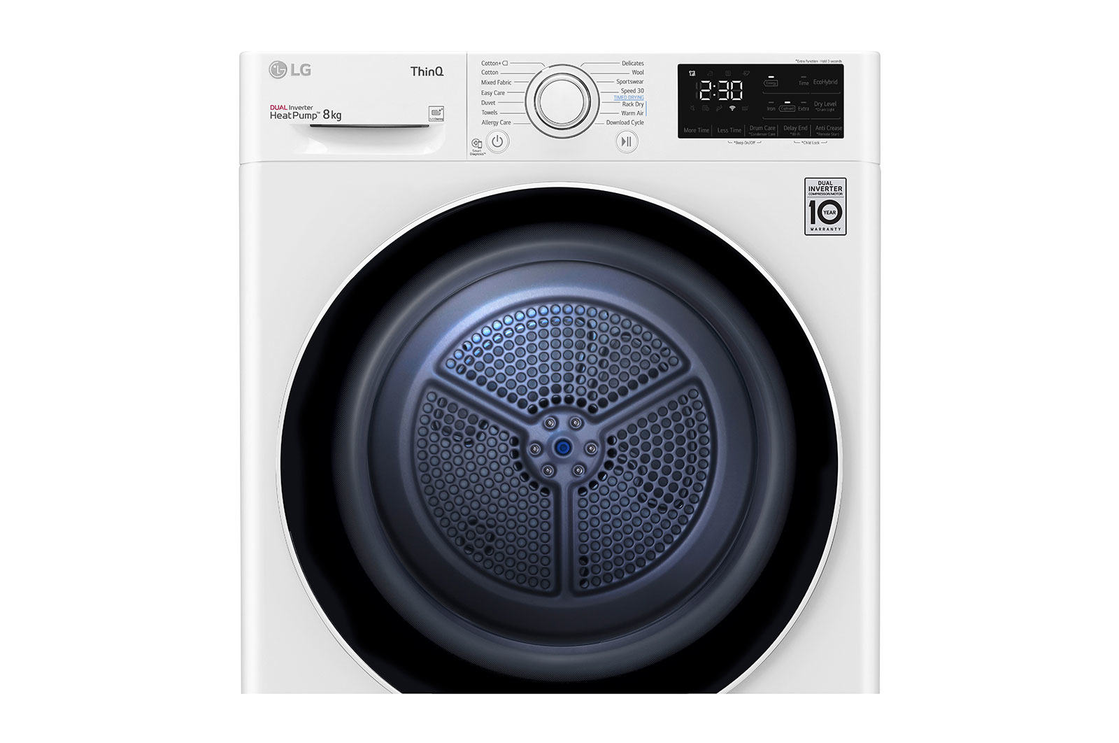 LG RH80V3AV6N tumble dryer Freestanding Front-load – image 5
