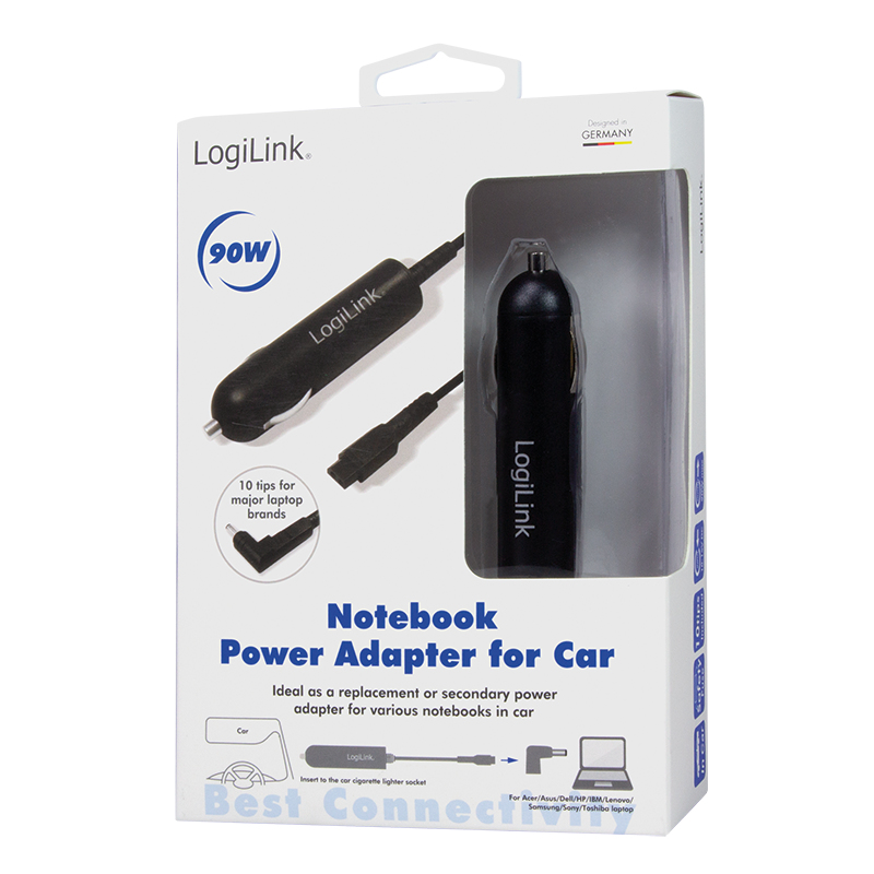 LogiLink PA0172 mobile device charger Laptop Black Cigar lighter Auto – image 2