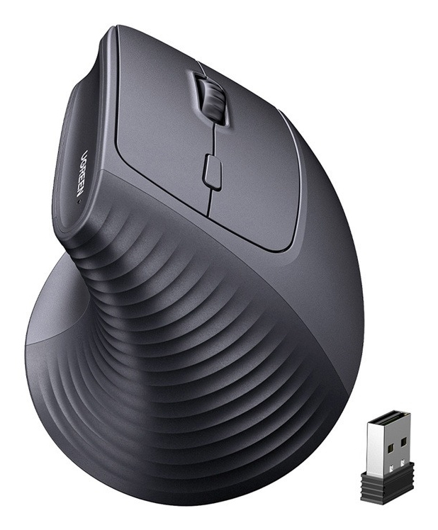 Ugreen M571 mouse Office Right-hand RF Wireless + Bluetooth 4000 DPI – image 2