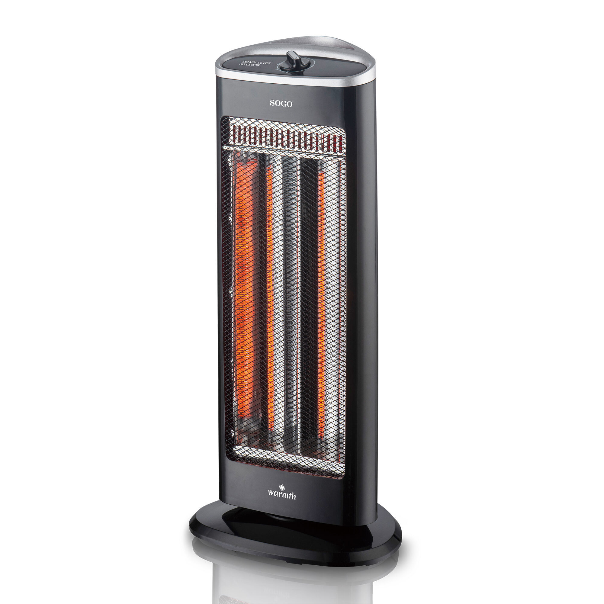 Sogo CAL-SS-18224 electric space heater Indoor Black