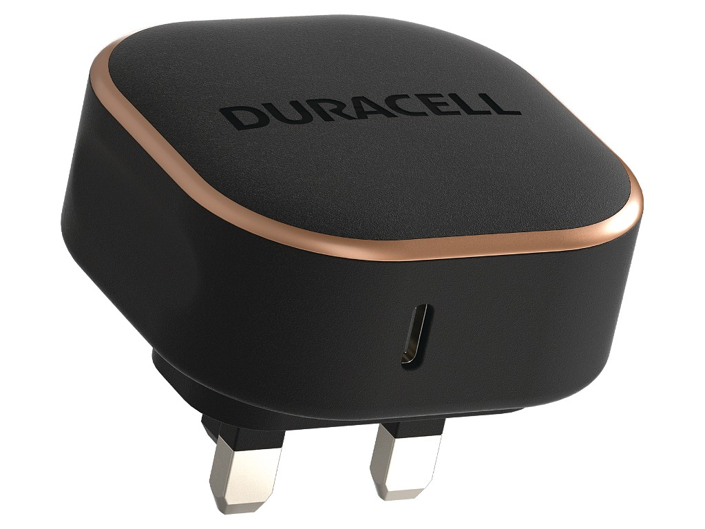 Duracell DRACUSB18-UK mobile device charger Black – image 1