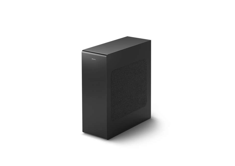 Philips TAB7207/10 soundbar speaker Black 2.1 channels – image 7