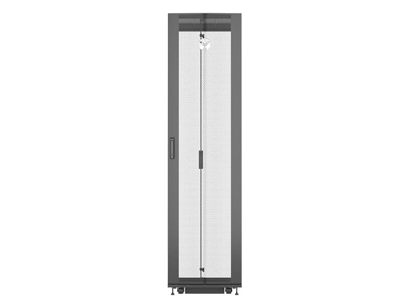 Vertiv VR3307SP rack cabinet 48U Freestanding rack Black, Transparent – image 3