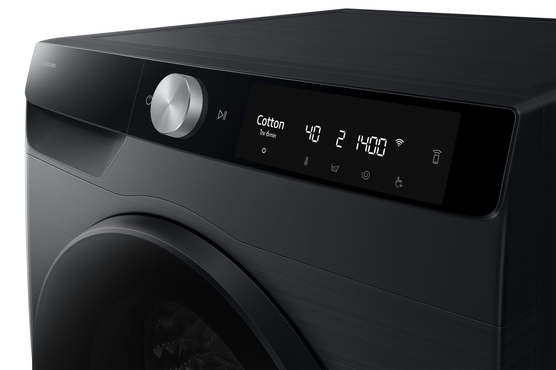 Samsung WD11DG6B85BB washer dryer Freestanding Front-load Black – image 9