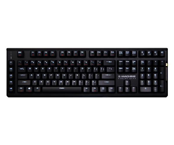 Zalman ZM-K700M keyboard Universal USB Black