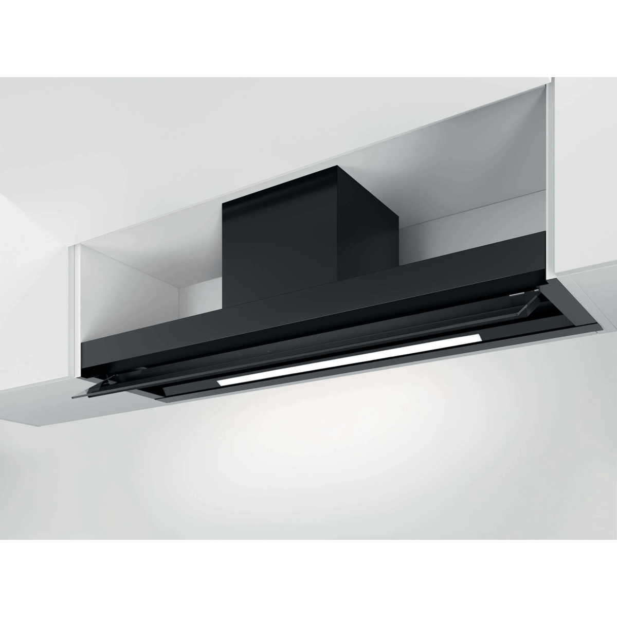 AEG NDE562DB Semi built-in (pull out) Black 560 m³/h – image 2