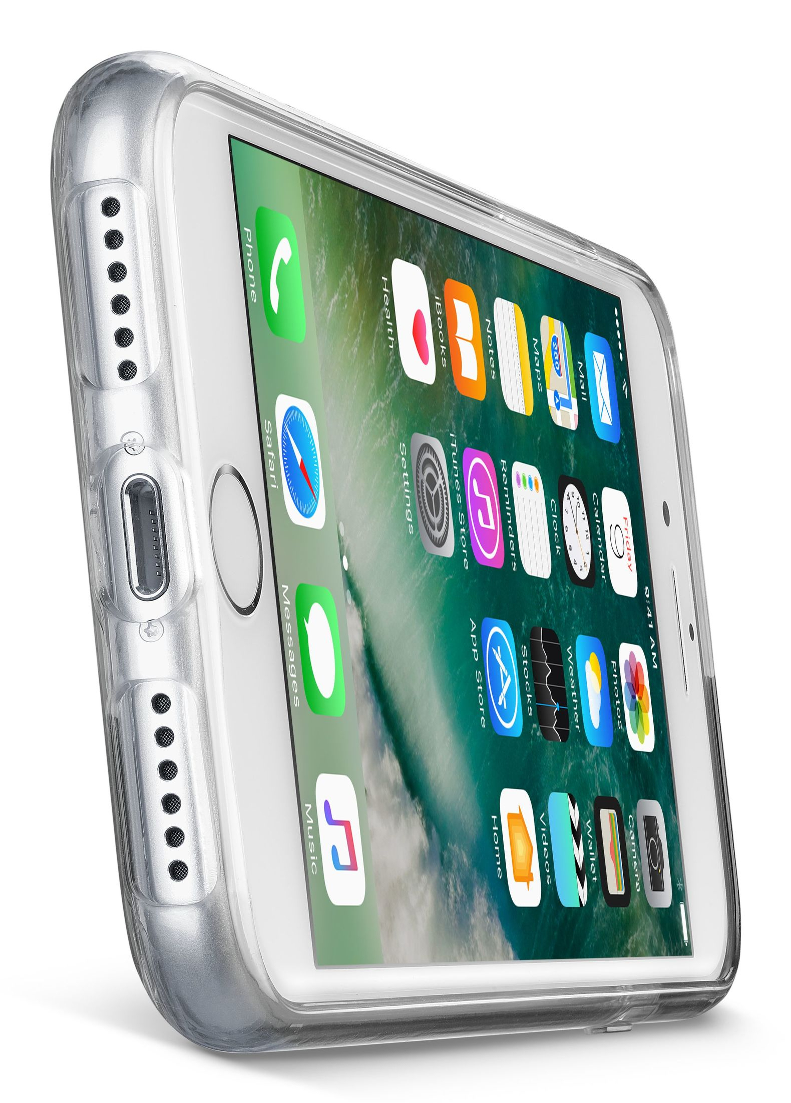 Cellularline Clear Strong - iPhone SE (2022) / SE (2020) / 8 / 7 Hard case with rubber edges – image 4