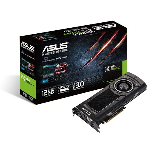 ASUS GTXTITANX-12GD5 NVIDIA GeForce GTX TITAN X – image 1