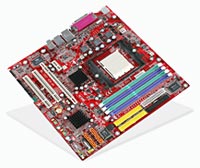 MSI K8NGM2-IL motherboard Socket 939 micro ATX