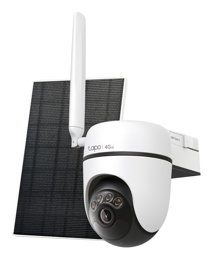 CAMERA WI-FI OUTDOOR SOLAR POWERED SOUND ALARM 1080P …