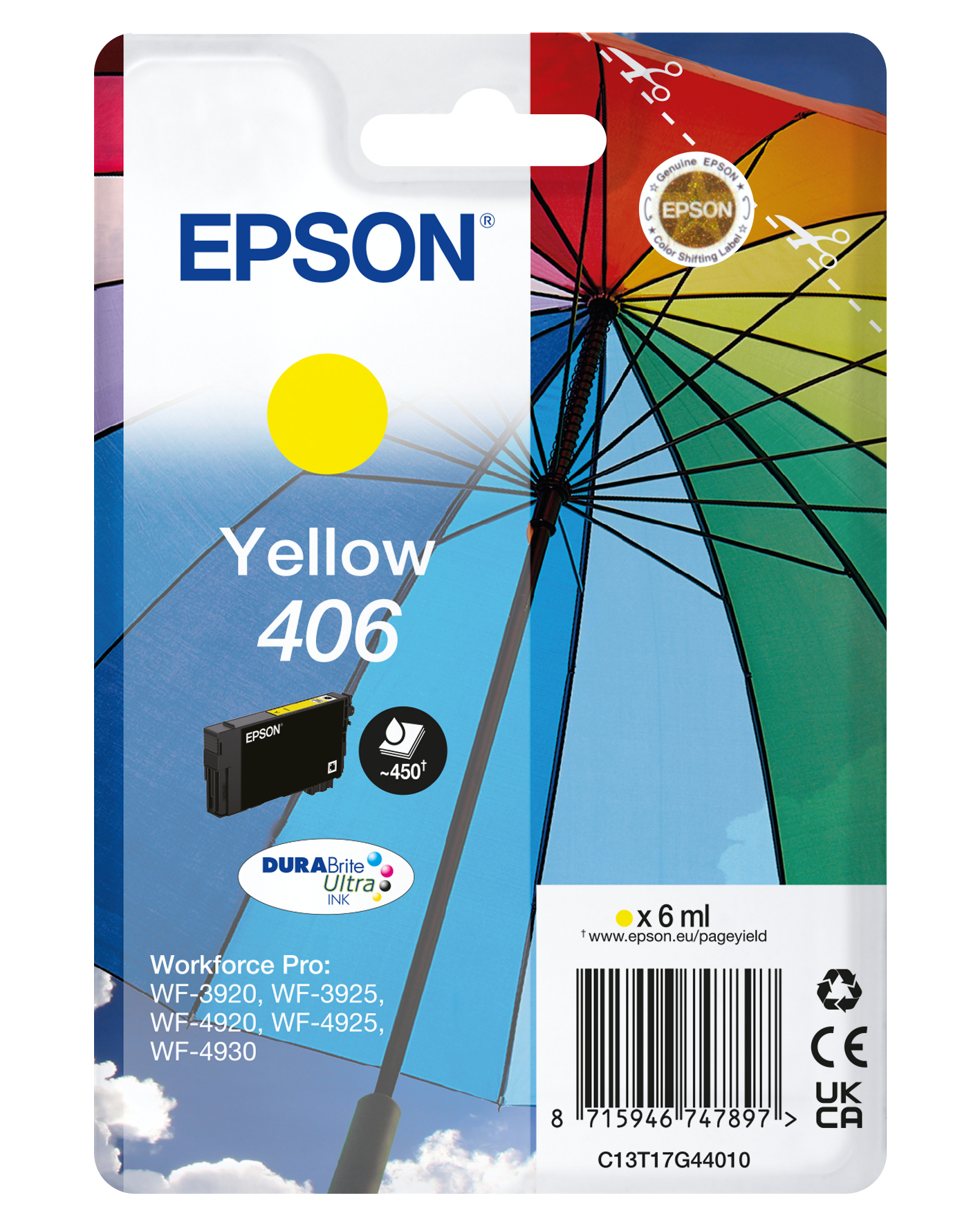 Epson 406 Umbrella DURABrite Ultra