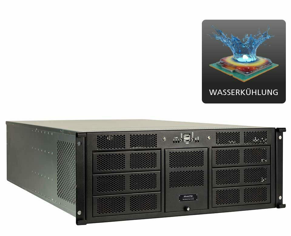 bluechip BUSINESSline Workstation WS1310R AMD Ryzen™ Threadripper™ 7960X 32 GB DDR5-SDRAM 500 GB SSD NVIDIA Quadro RTX A400