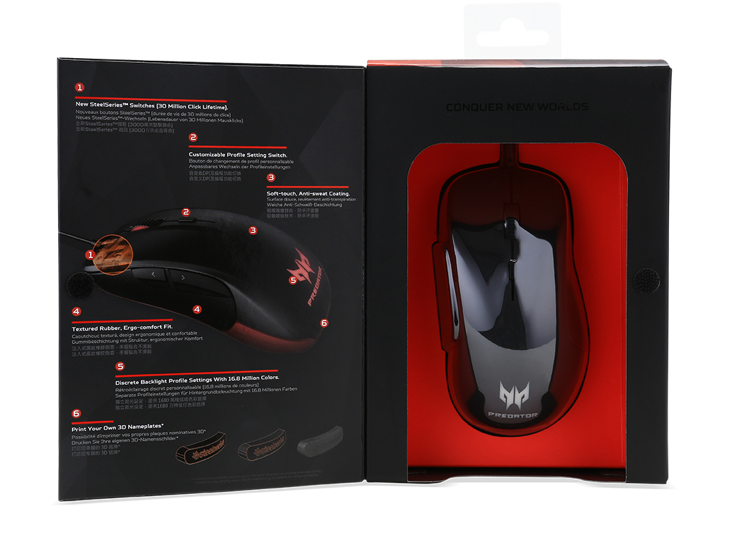 Acer Predator mouse Gaming Right-hand USB Type-A Optical 6500 DPI – image 5