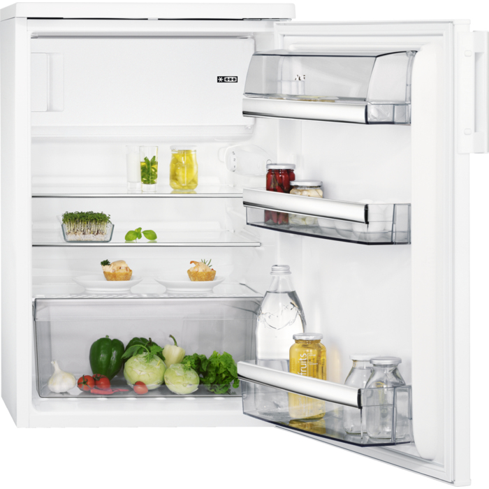 AEG RTS9143XAW combi-fridge Freestanding