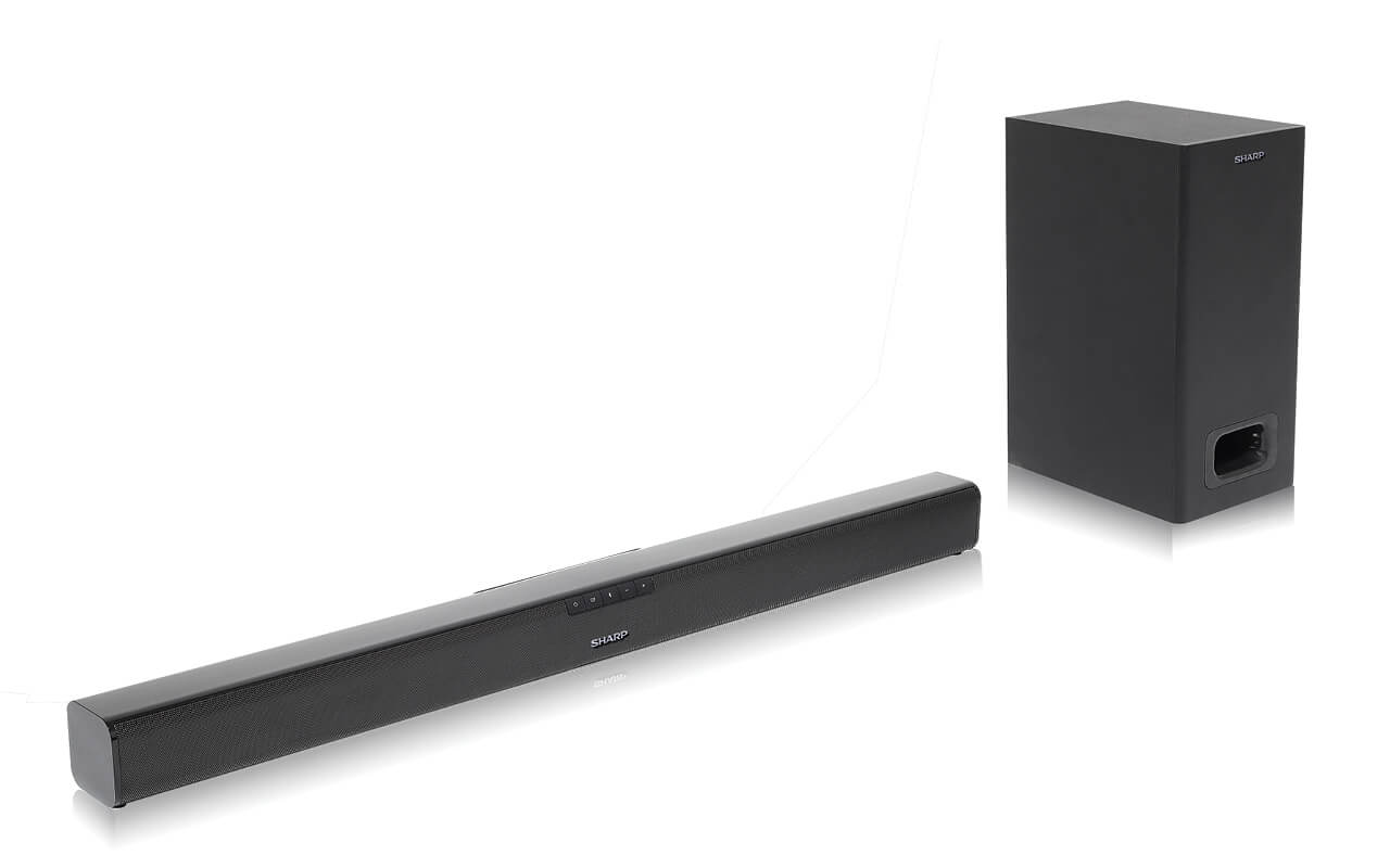 Sharp HT-SBW110 soundbar speaker Black 2.1 channels – image 2