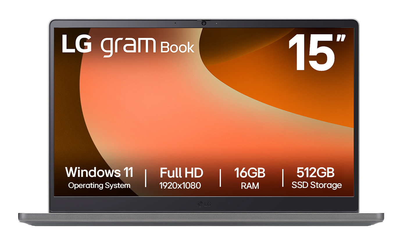 LG Gram 15U50T-G Intel® Core™ i5 i5-1334U Computer portatile 39,6 cm (15.6") Full HD 16 GB DDR4-SDRAM 512 GB SSD Intel Iris