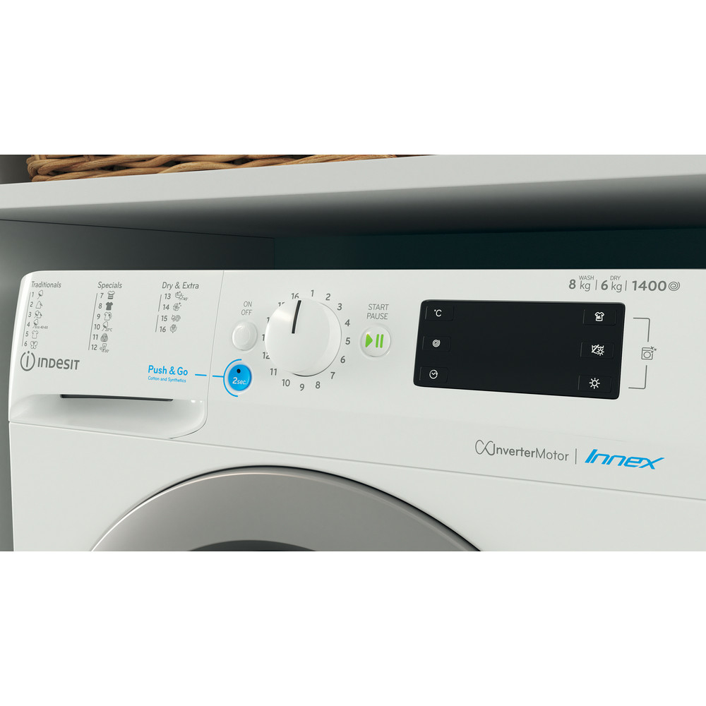 Indesit BDE861483XWSE washing machine Front-load – image 8