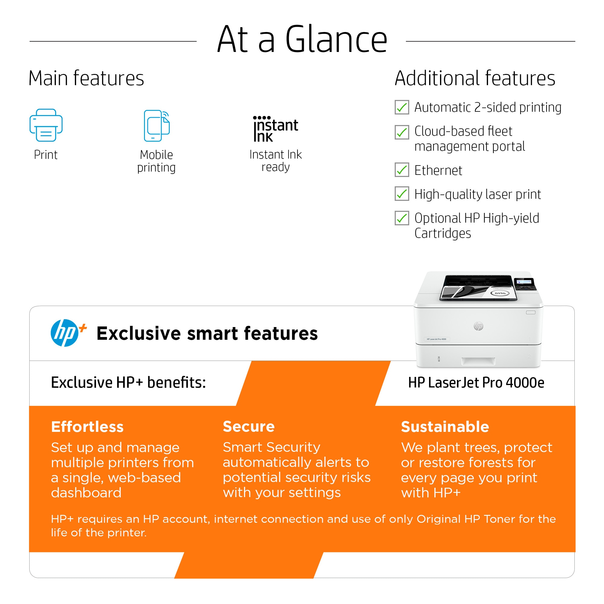 HP LaserJet Pro 4002dne Printer – image 5