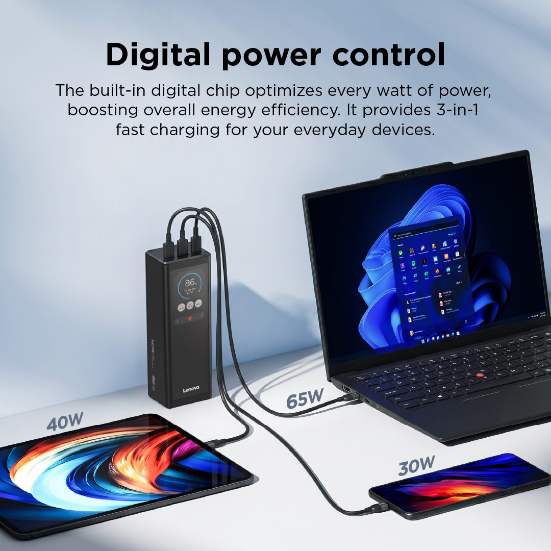 Lenovo 140W Smart Laptop Power Bank – image 6