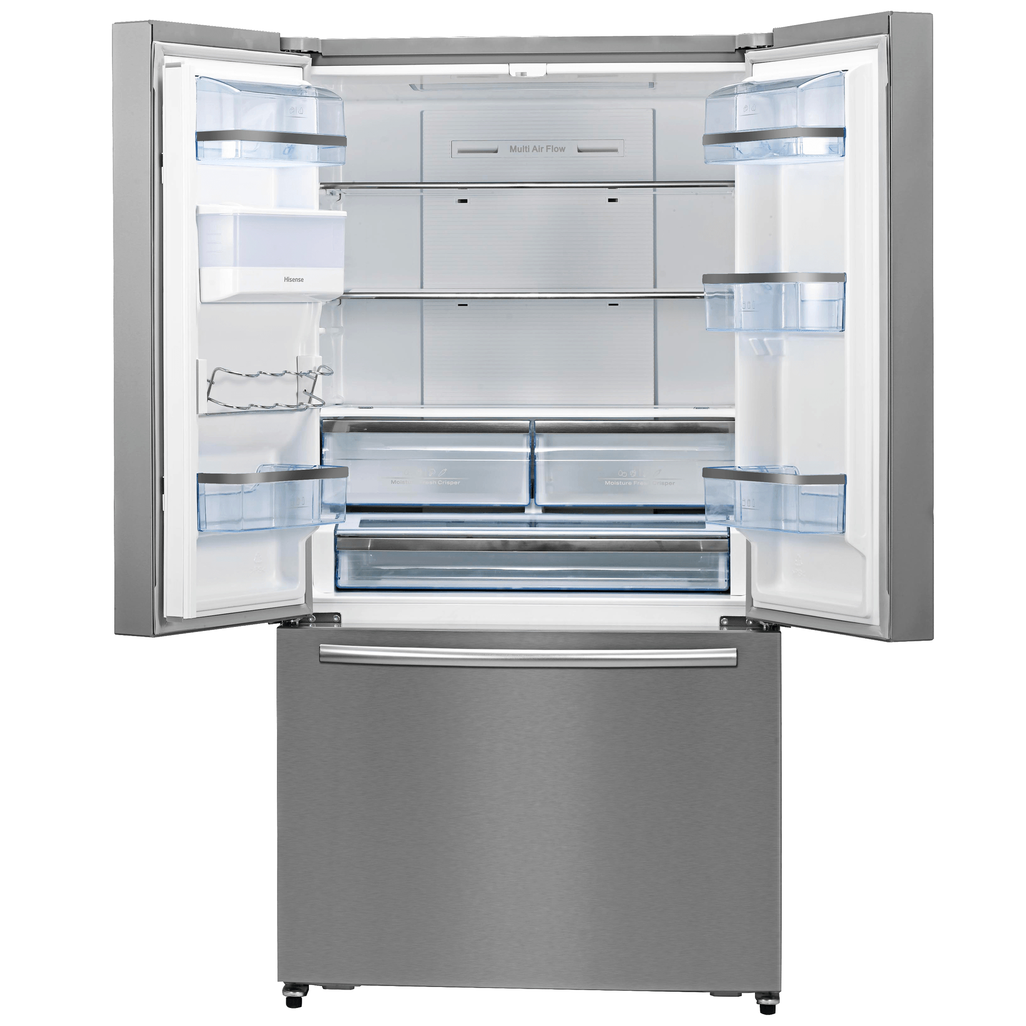 Hisense RF697N4ZSF side-by-side refrigerator Freestanding – image 2