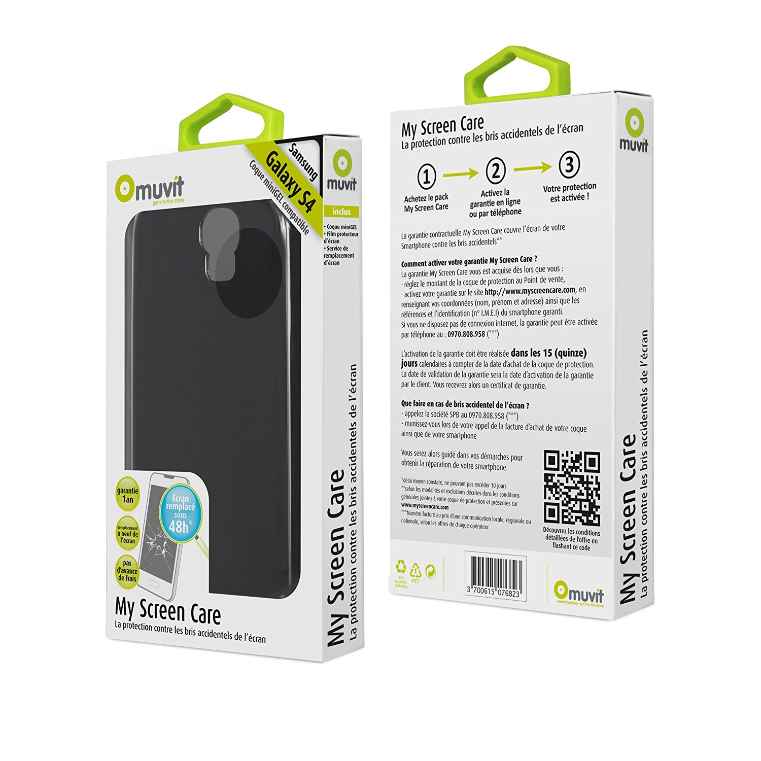 Samsung 3700615076885 mobile phone case Cover Black – image 2