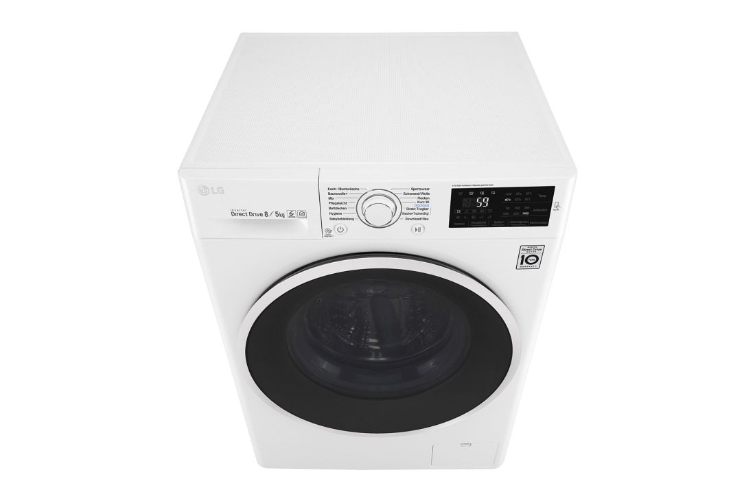 LG F14WD85EN0 washer dryer Freestanding Front-load White – image 9
