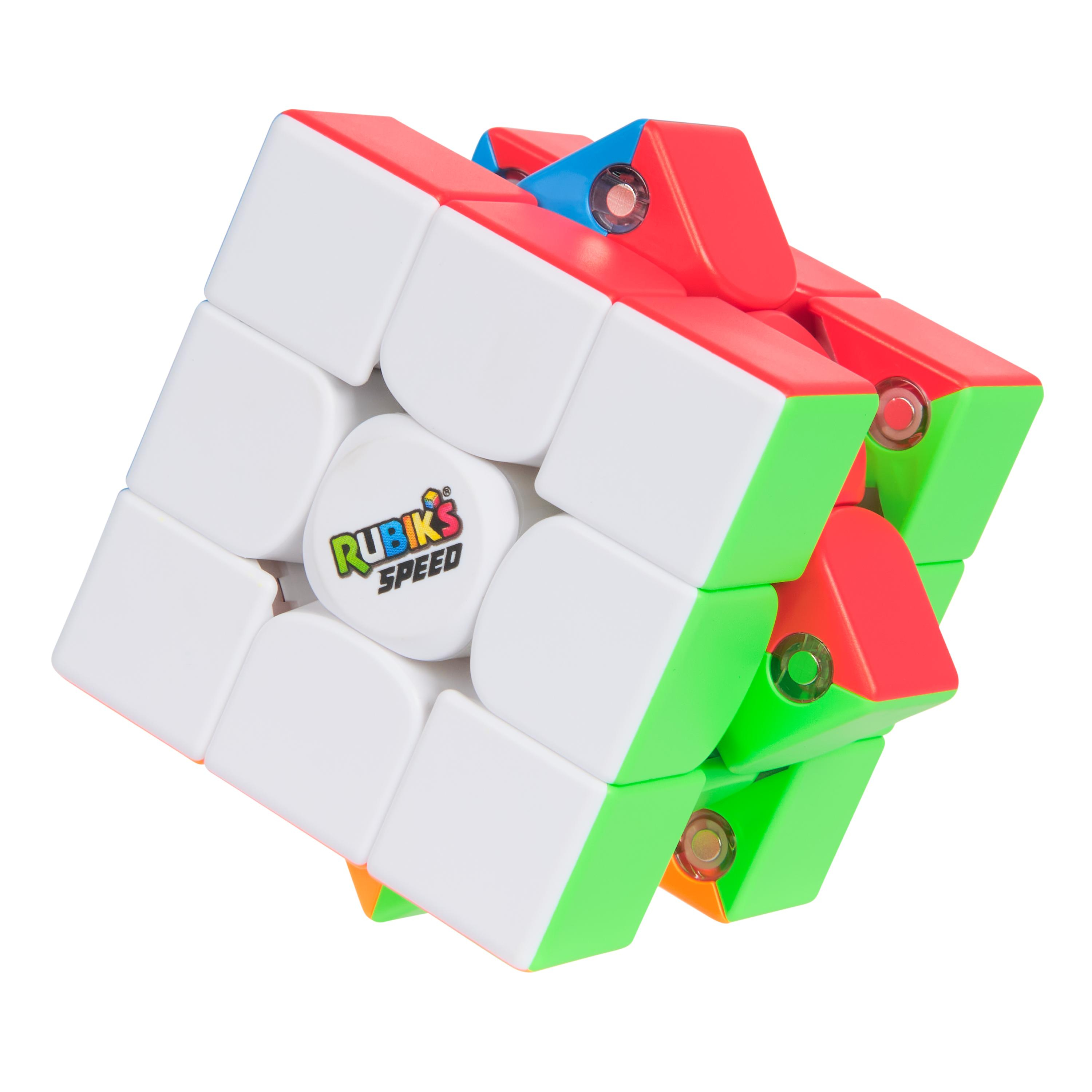 Rubik's - Speed Cube 3x3, original ultra-leichtgängiger Zauberwürfel mit Magneten, hochwertige Verarbeitung für Einsteiger und Speedcubing-Profis, ab 8 Jahren