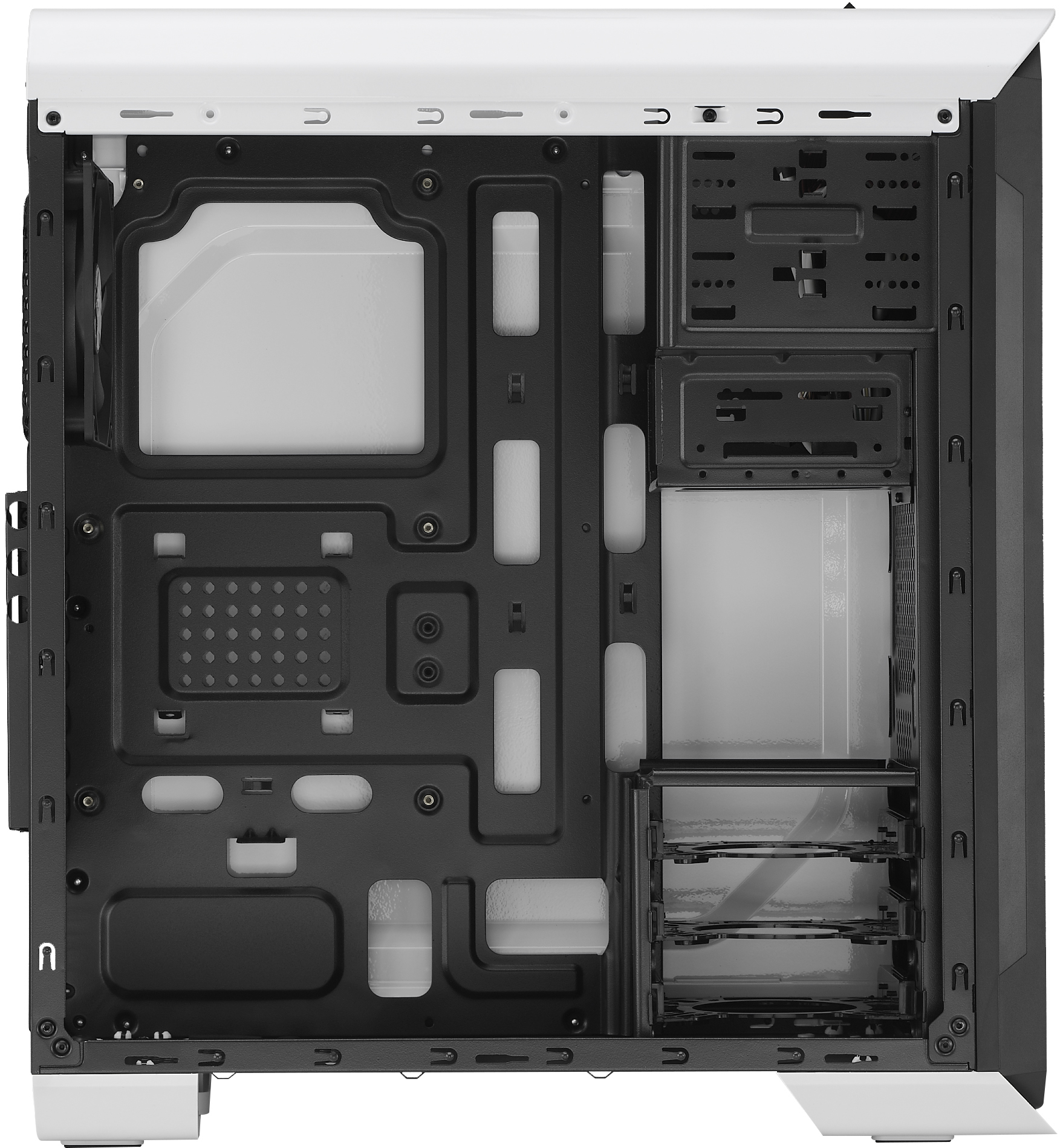 Aerocool AERO500 Midi Tower Black, White – image 4