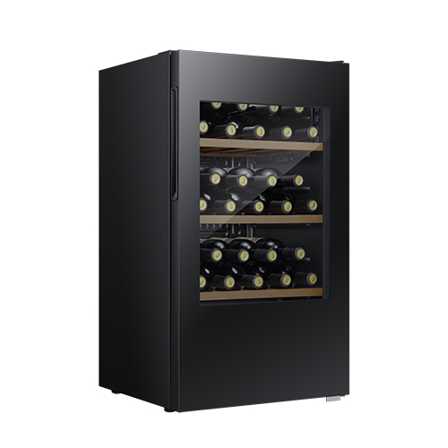Hisense RW12D4NWG0 wine cooler Compressor wine cooler Freestanding Black 30 bottle(s) – image 3