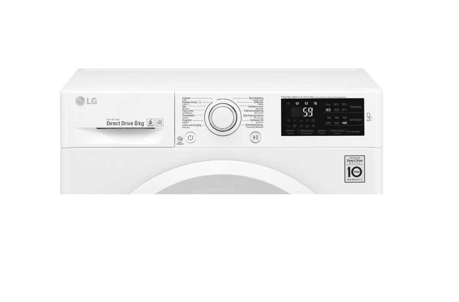 LG F4J5TN3W washing machine Front-load – image 6