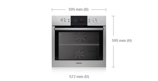Samsung NV6793BGESR 70 L 1200 W Stainless steel – image 2