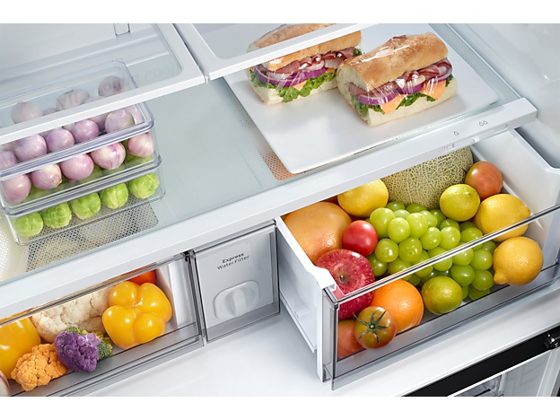 Samsung RF59A7F10B1/SA side-by-side refrigerator Freestanding – image 9