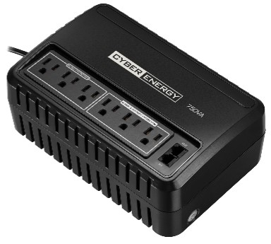 CyberPower OM750A uninterruptible power supply (UPS) Line-Interactive 0.75 kVA 6 AC outlet(s)