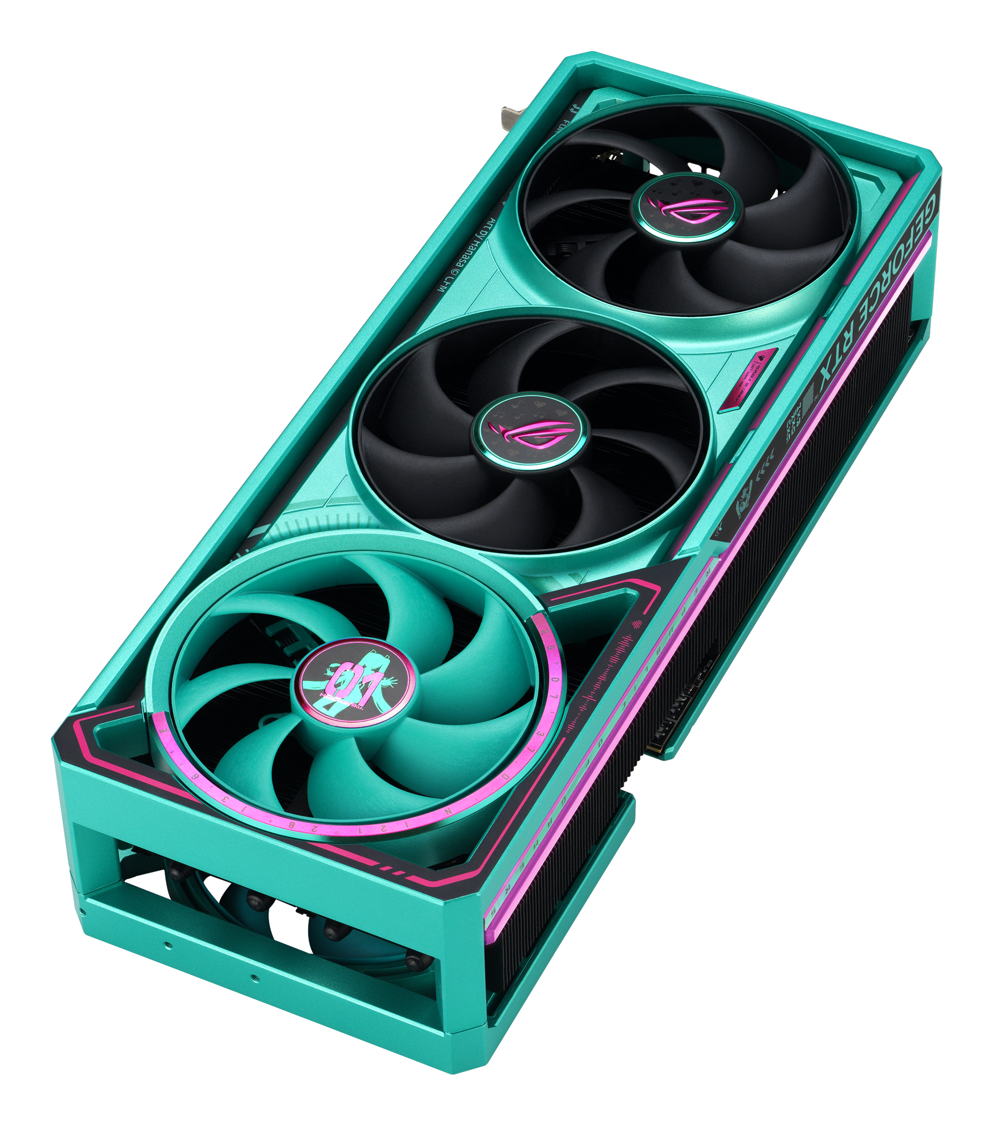 ASUS ROG-ASTRAL-RTX5080-O16G-HATSUNE-MIKU-EDITION NVIDIA GeForce RTX 5080 – image 8