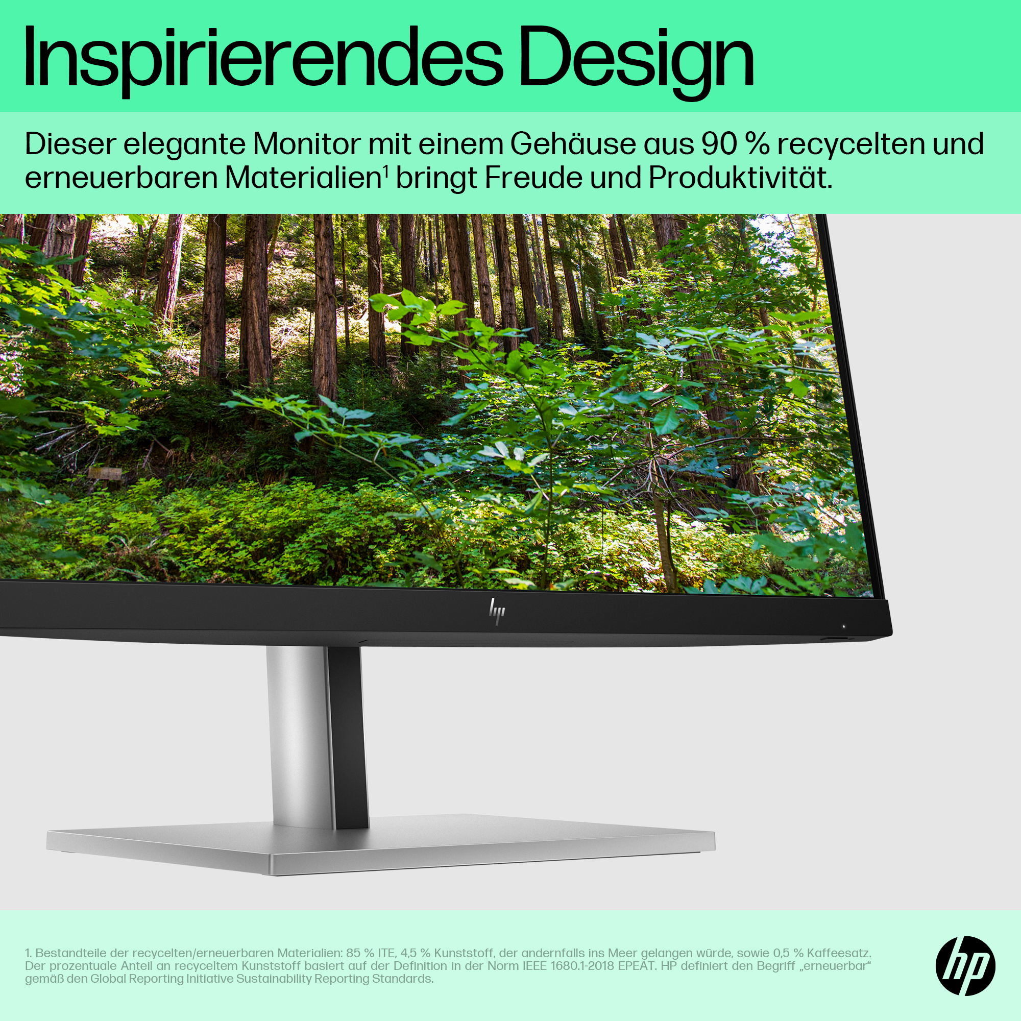 HP E-Series E22 G5 FHD Monitor. Display diagonal: 54.6 cm (21.5"), HD type: Full HD, Display technology: LCD, Display surf