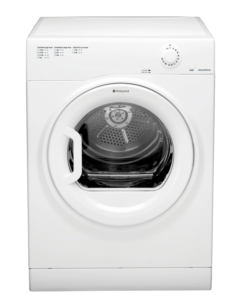 Hotpoint TVFM70BGP tumble dryer Freestanding Front-load