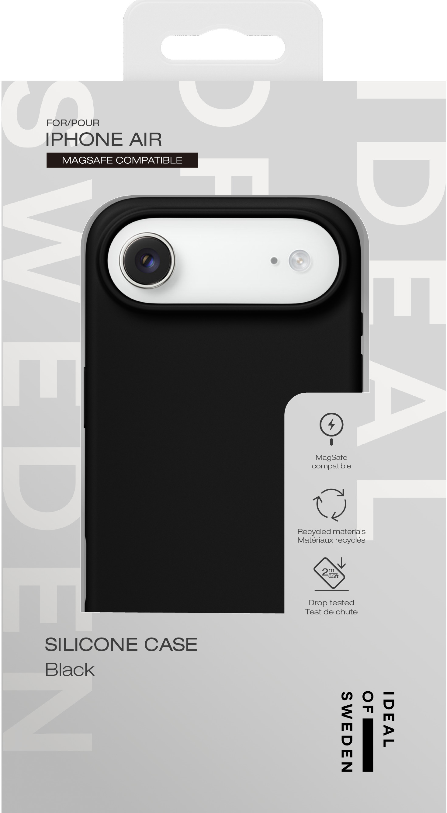 iDeal of Sweden Silicone Case MagSafe iPhone Air Black – image 6