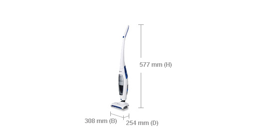 Samsung SS7555 Stick vacuum HEPA Bagless Blue, White – image 4