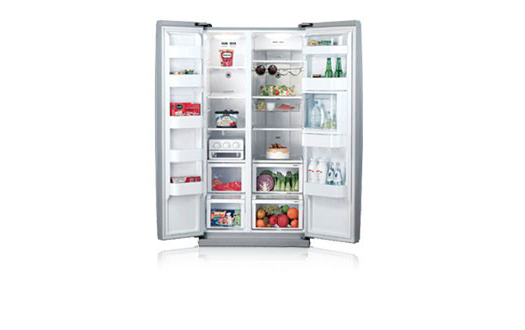 Samsung RS20VRPS side-by-side refrigerator Freestanding – image 2