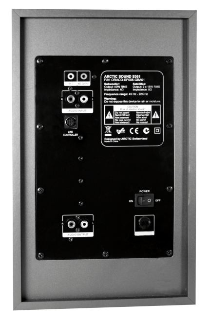 ARCTIC S361 - 2.1 Speakers with Subwoofer and Remote Control – image 7